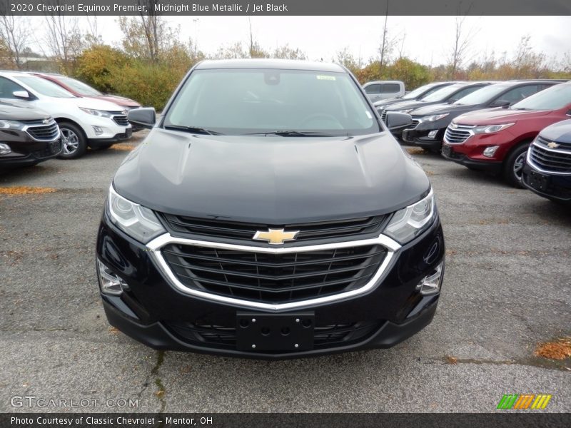 Midnight Blue Metallic / Jet Black 2020 Chevrolet Equinox Premier