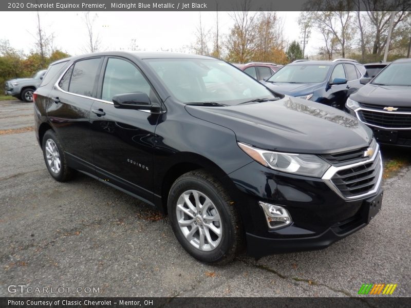 Midnight Blue Metallic / Jet Black 2020 Chevrolet Equinox Premier
