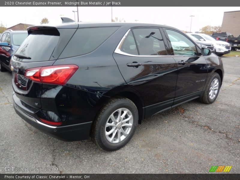 Midnight Blue Metallic / Jet Black 2020 Chevrolet Equinox Premier