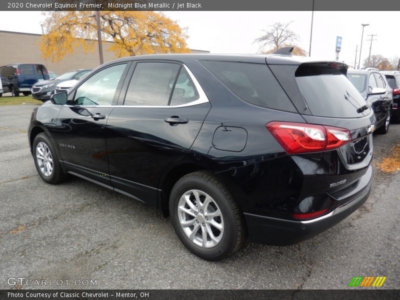Midnight Blue Metallic / Jet Black 2020 Chevrolet Equinox Premier