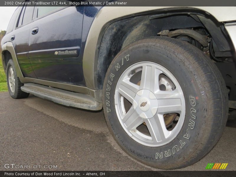 Indigo Blue Metallic / Dark Pewter 2002 Chevrolet TrailBlazer LTZ 4x4