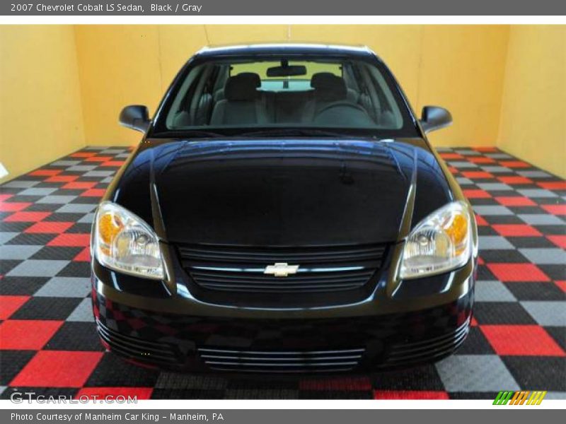 Black / Gray 2007 Chevrolet Cobalt LS Sedan