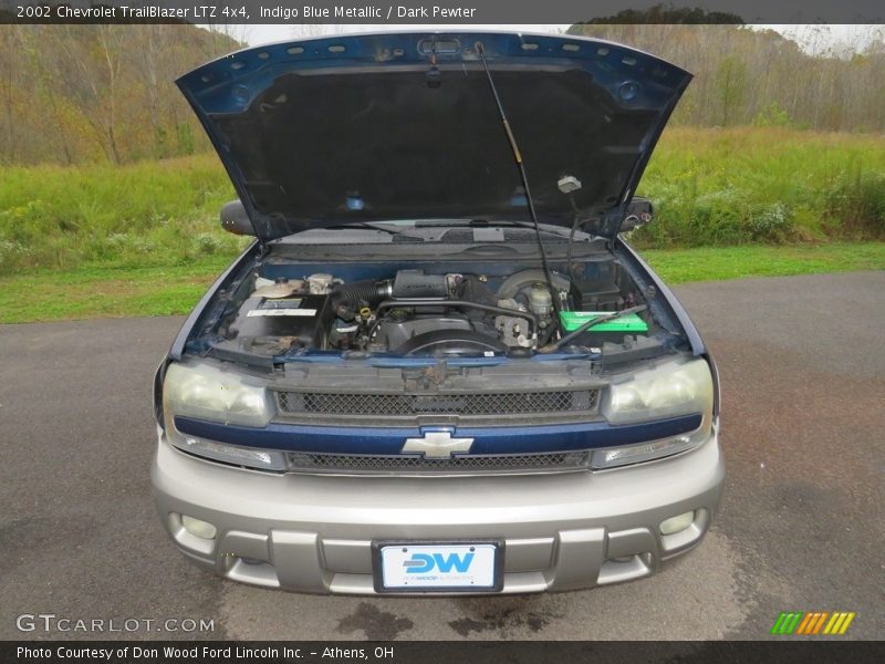 Indigo Blue Metallic / Dark Pewter 2002 Chevrolet TrailBlazer LTZ 4x4