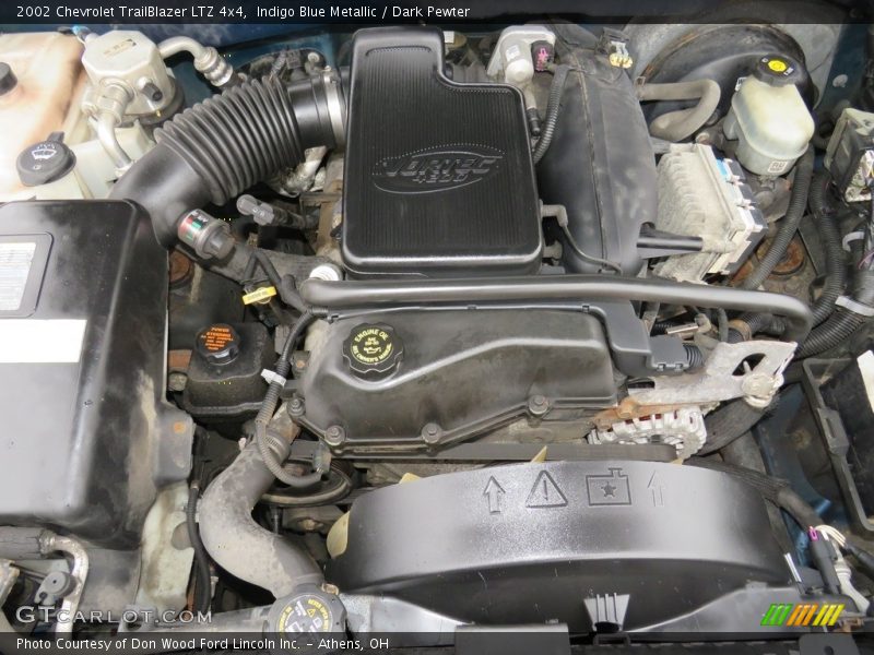Indigo Blue Metallic / Dark Pewter 2002 Chevrolet TrailBlazer LTZ 4x4