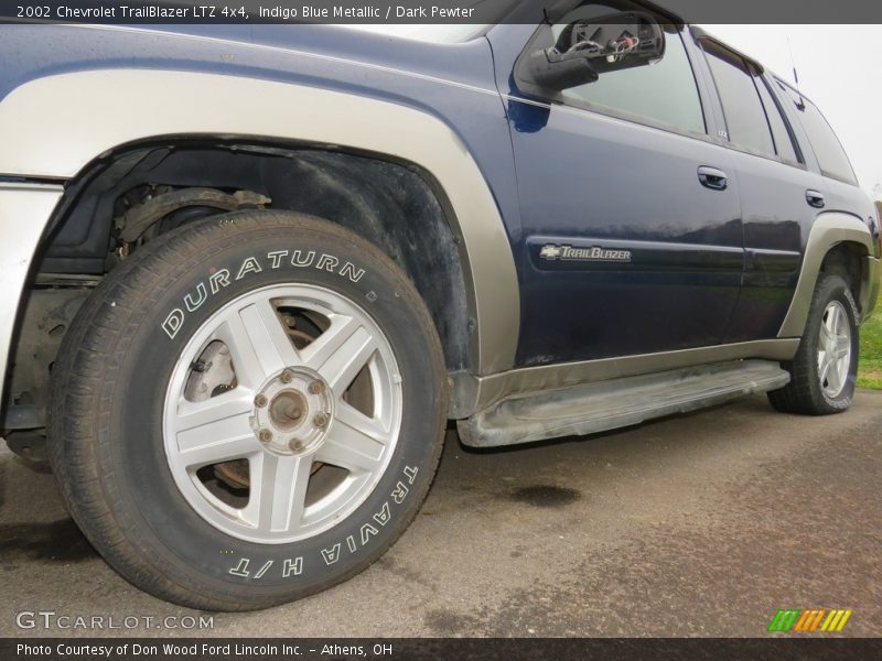 Indigo Blue Metallic / Dark Pewter 2002 Chevrolet TrailBlazer LTZ 4x4