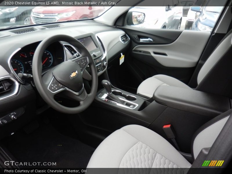 Mosaic Black Metallic / Ash Gray 2020 Chevrolet Equinox LS AWD