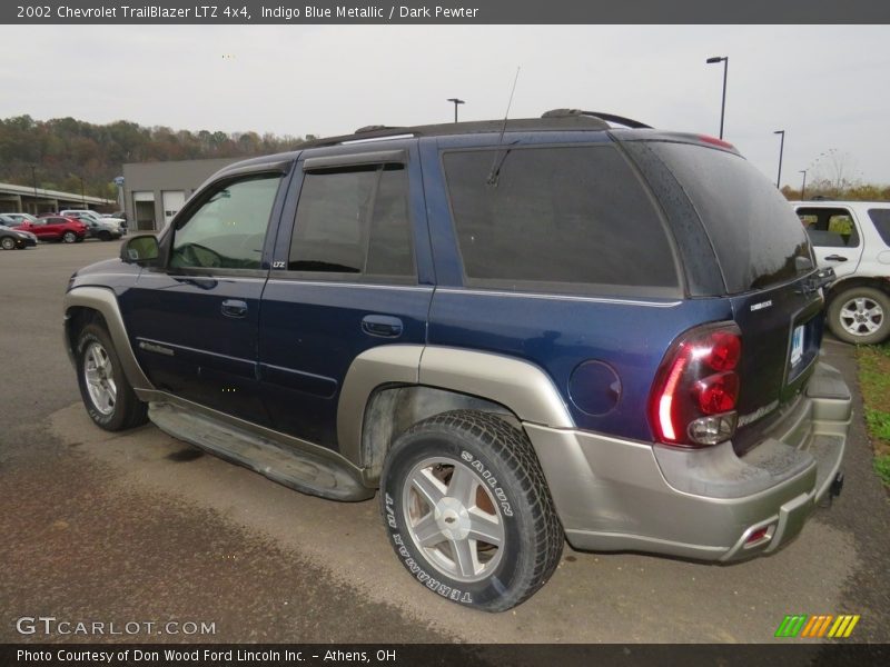 Indigo Blue Metallic / Dark Pewter 2002 Chevrolet TrailBlazer LTZ 4x4