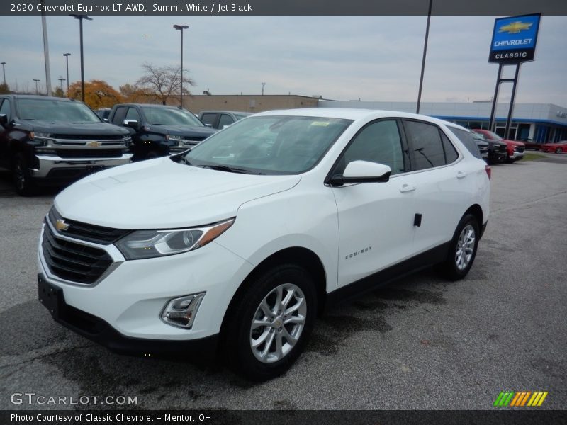 Summit White / Jet Black 2020 Chevrolet Equinox LT AWD