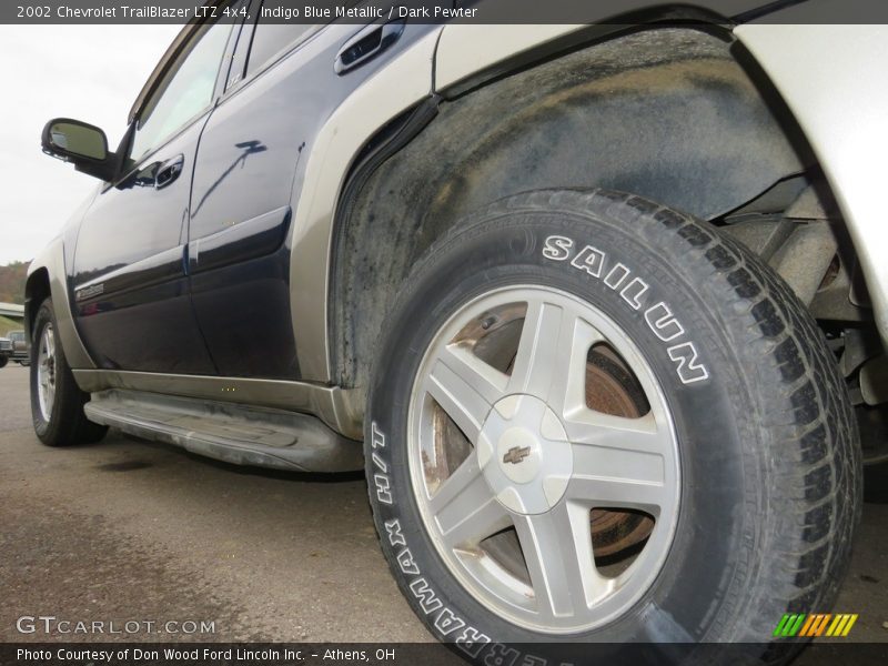 Indigo Blue Metallic / Dark Pewter 2002 Chevrolet TrailBlazer LTZ 4x4