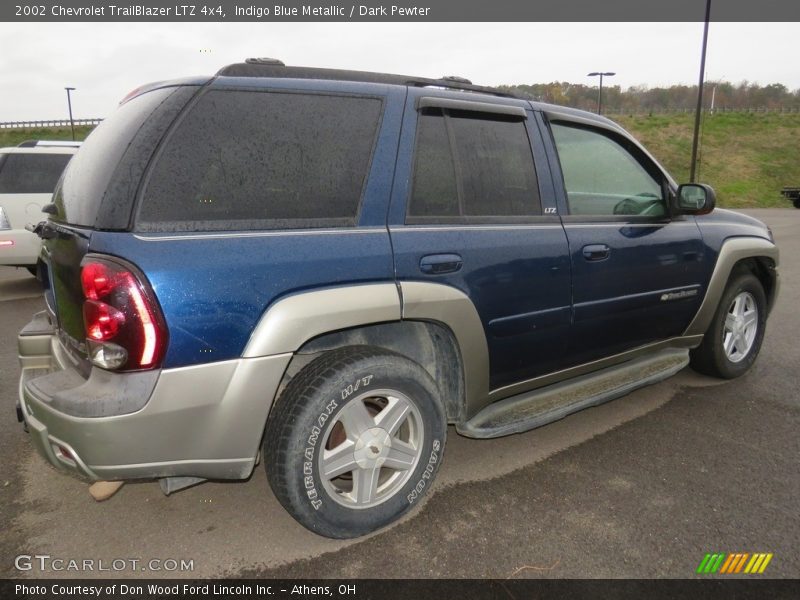 Indigo Blue Metallic / Dark Pewter 2002 Chevrolet TrailBlazer LTZ 4x4