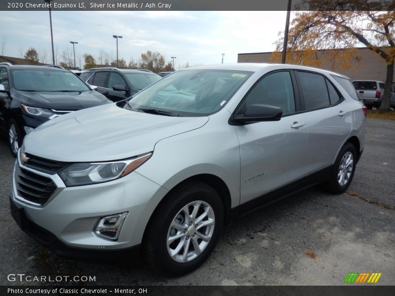 Silver Ice Metallic / Ash Gray 2020 Chevrolet Equinox LS