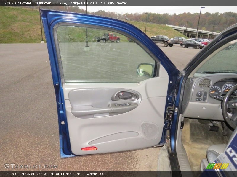 Indigo Blue Metallic / Dark Pewter 2002 Chevrolet TrailBlazer LTZ 4x4
