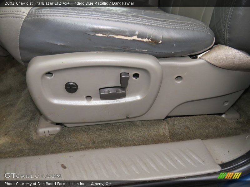 Indigo Blue Metallic / Dark Pewter 2002 Chevrolet TrailBlazer LTZ 4x4