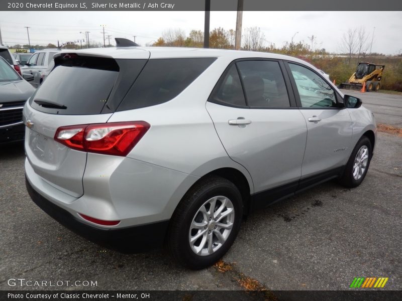 Silver Ice Metallic / Ash Gray 2020 Chevrolet Equinox LS