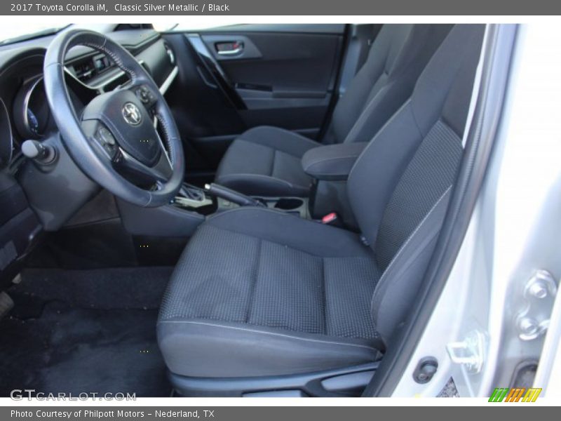 Classic Silver Metallic / Black 2017 Toyota Corolla iM