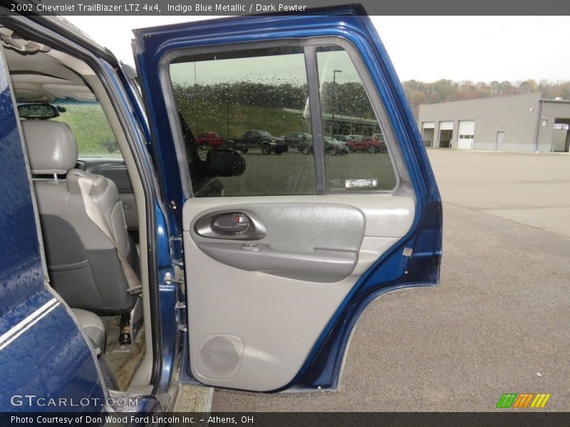 Indigo Blue Metallic / Dark Pewter 2002 Chevrolet TrailBlazer LTZ 4x4