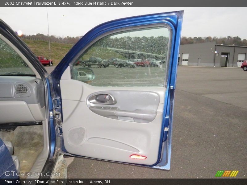 Indigo Blue Metallic / Dark Pewter 2002 Chevrolet TrailBlazer LTZ 4x4