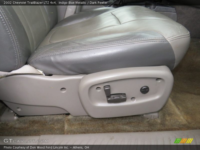 Indigo Blue Metallic / Dark Pewter 2002 Chevrolet TrailBlazer LTZ 4x4