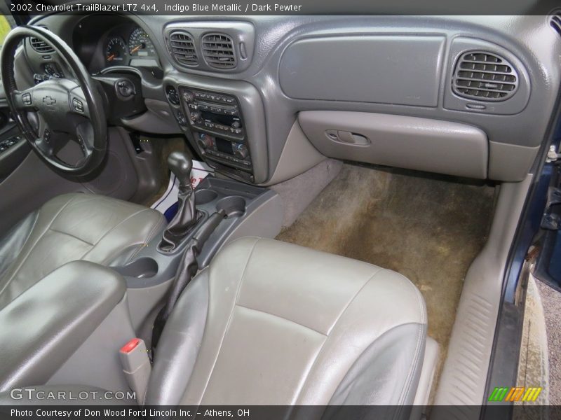 Indigo Blue Metallic / Dark Pewter 2002 Chevrolet TrailBlazer LTZ 4x4