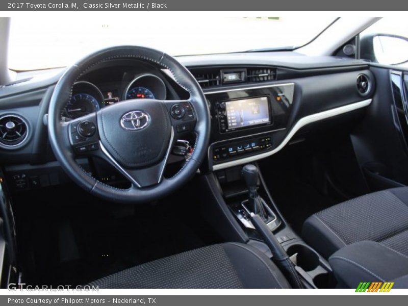 Classic Silver Metallic / Black 2017 Toyota Corolla iM