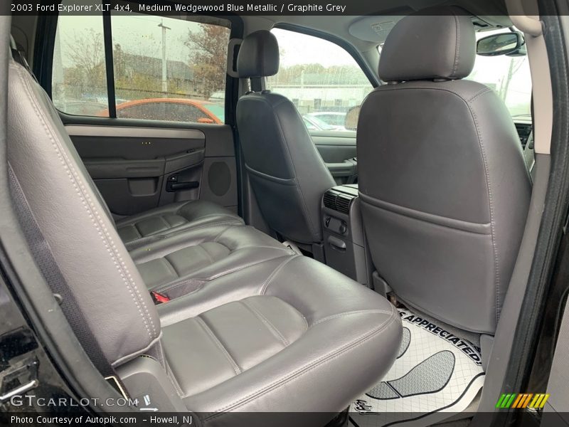 Medium Wedgewood Blue Metallic / Graphite Grey 2003 Ford Explorer XLT 4x4