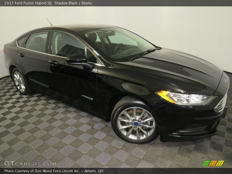 Shadow Black / Ebony 2017 Ford Fusion Hybrid SE