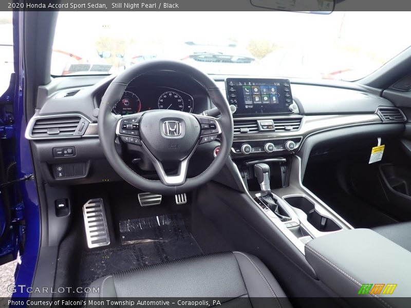 Front Seat of 2020 Accord Sport Sedan