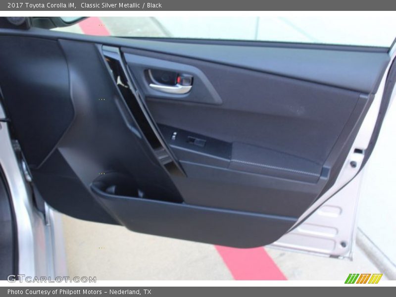 Classic Silver Metallic / Black 2017 Toyota Corolla iM