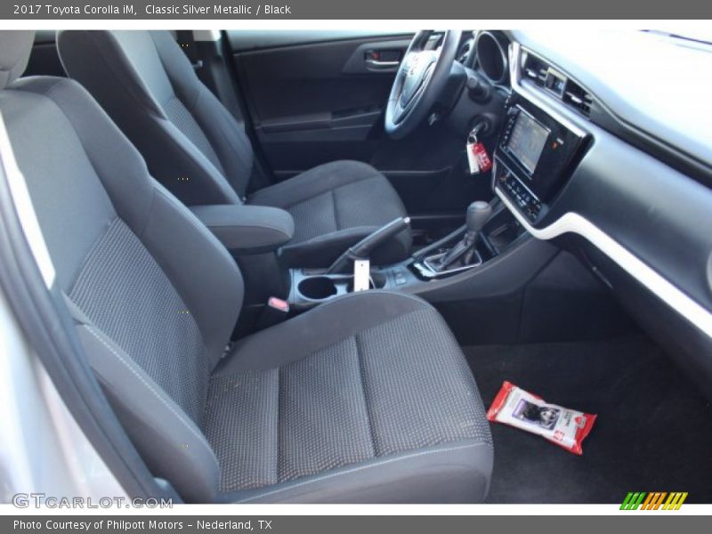 Classic Silver Metallic / Black 2017 Toyota Corolla iM