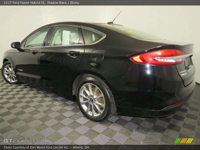 Shadow Black / Ebony 2017 Ford Fusion Hybrid SE