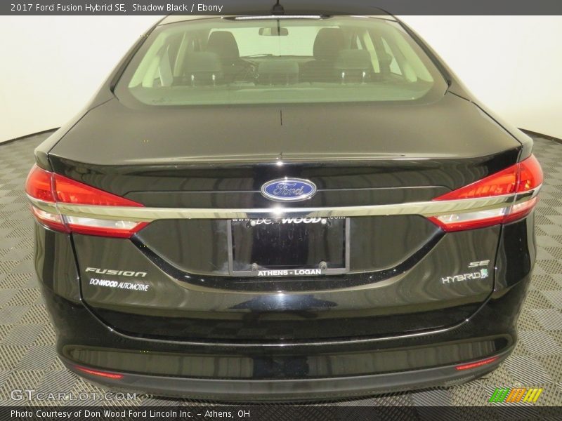 Shadow Black / Ebony 2017 Ford Fusion Hybrid SE