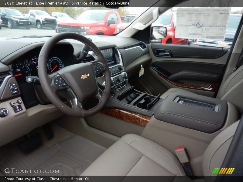  2020 Tahoe Premier 4WD Cocoa/­Dune Interior