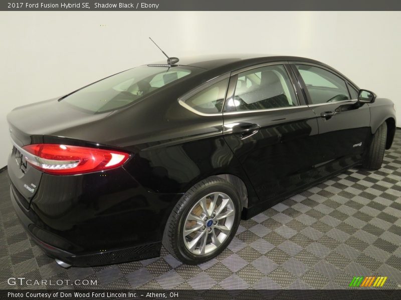 Shadow Black / Ebony 2017 Ford Fusion Hybrid SE