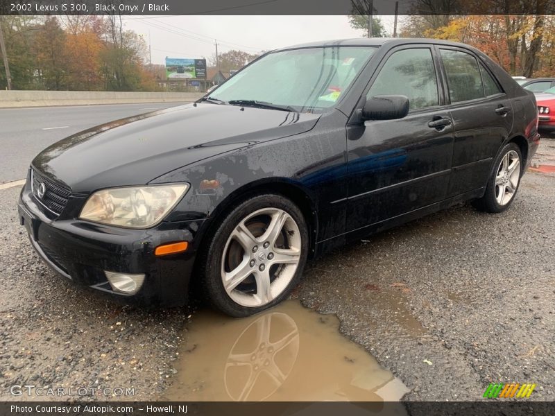 Black Onyx / Black 2002 Lexus IS 300