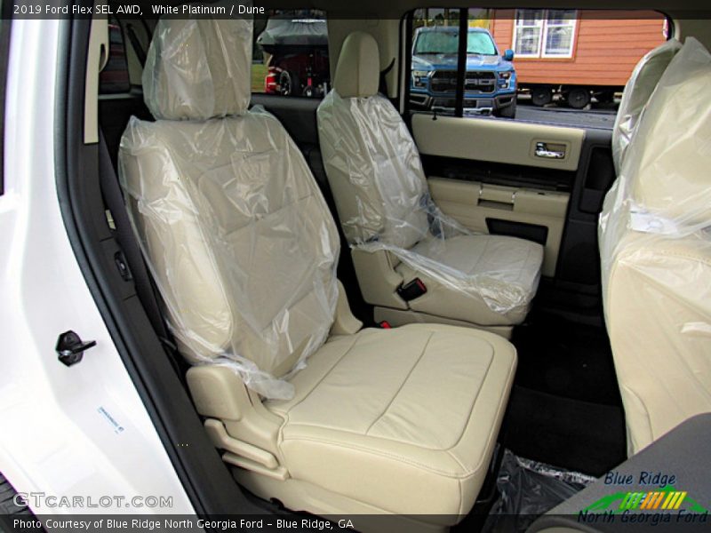 White Platinum / Dune 2019 Ford Flex SEL AWD