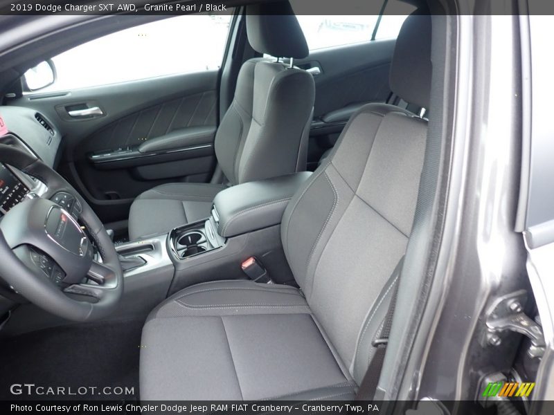 Granite Pearl / Black 2019 Dodge Charger SXT AWD