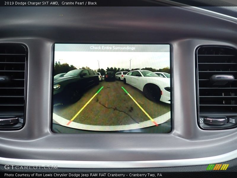 Granite Pearl / Black 2019 Dodge Charger SXT AWD