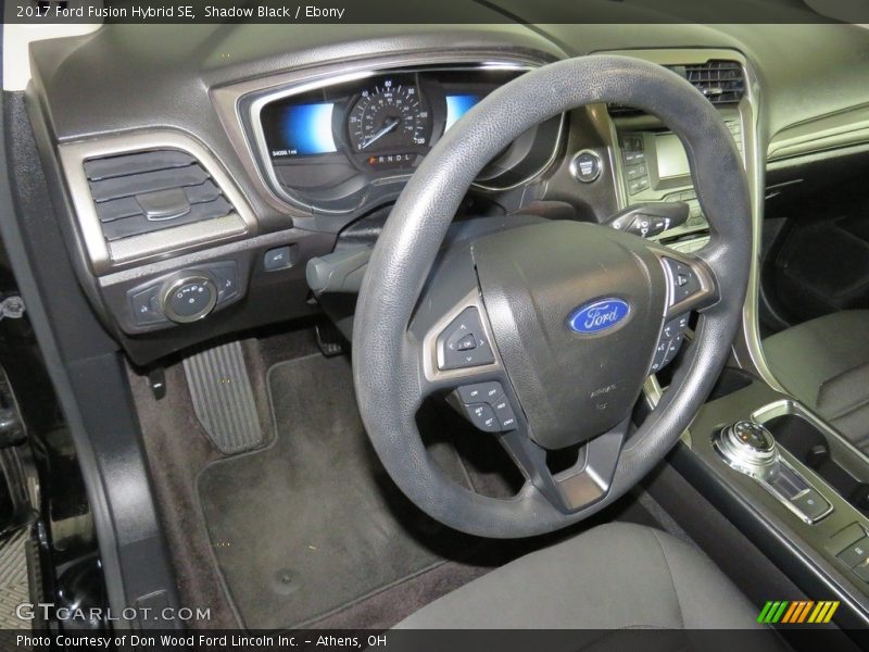 Shadow Black / Ebony 2017 Ford Fusion Hybrid SE