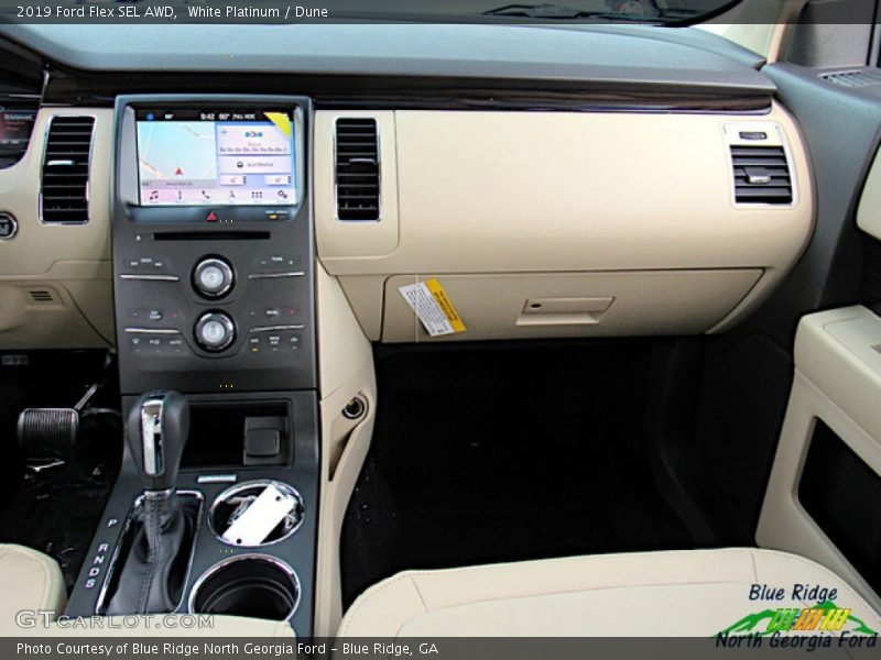 White Platinum / Dune 2019 Ford Flex SEL AWD