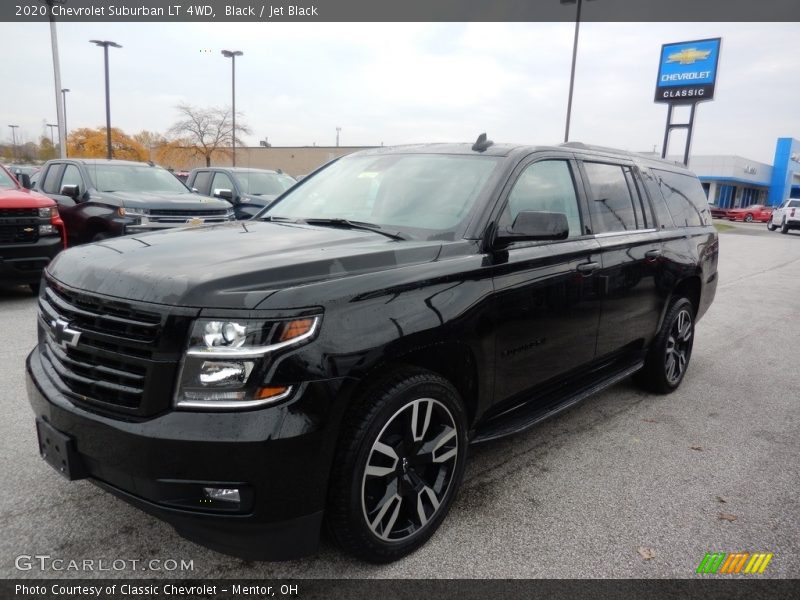 Black / Jet Black 2020 Chevrolet Suburban LT 4WD