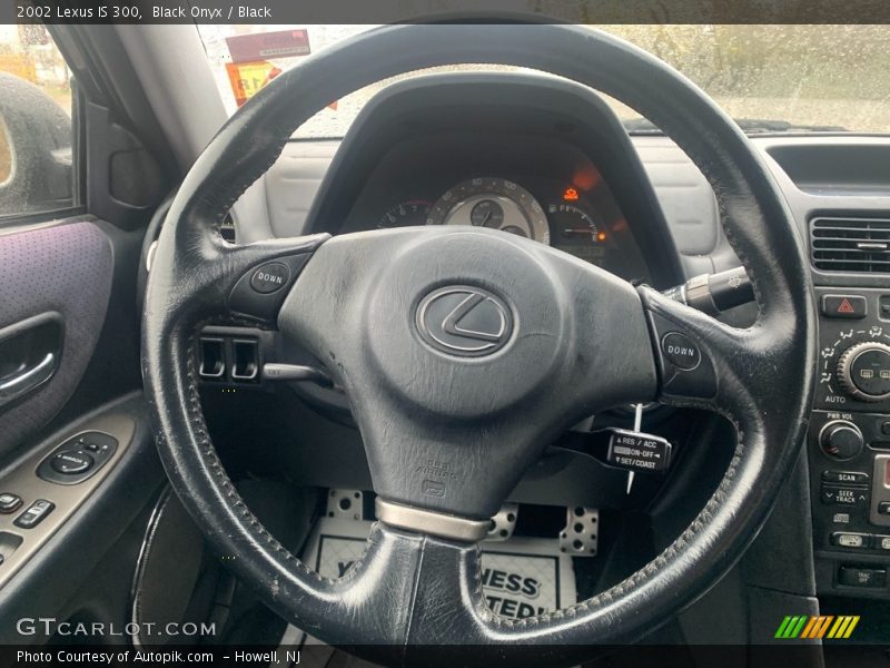 Black Onyx / Black 2002 Lexus IS 300