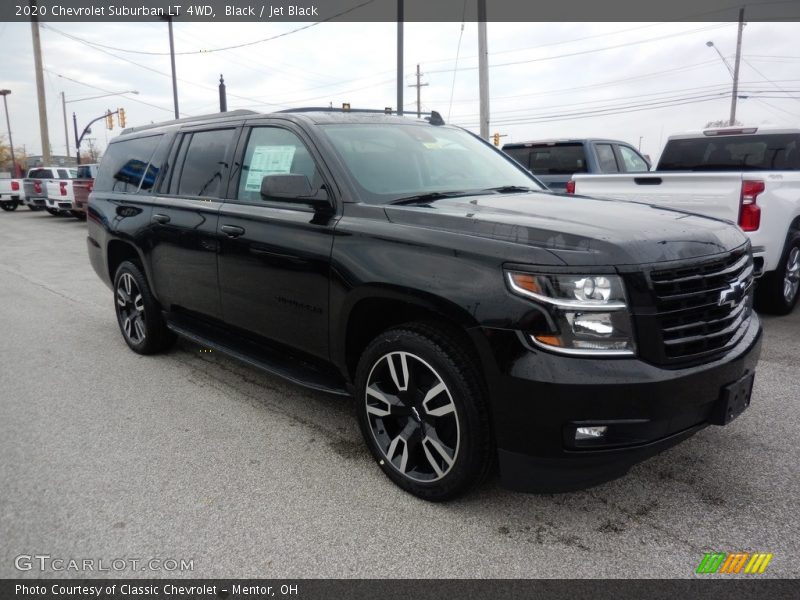 Black / Jet Black 2020 Chevrolet Suburban LT 4WD