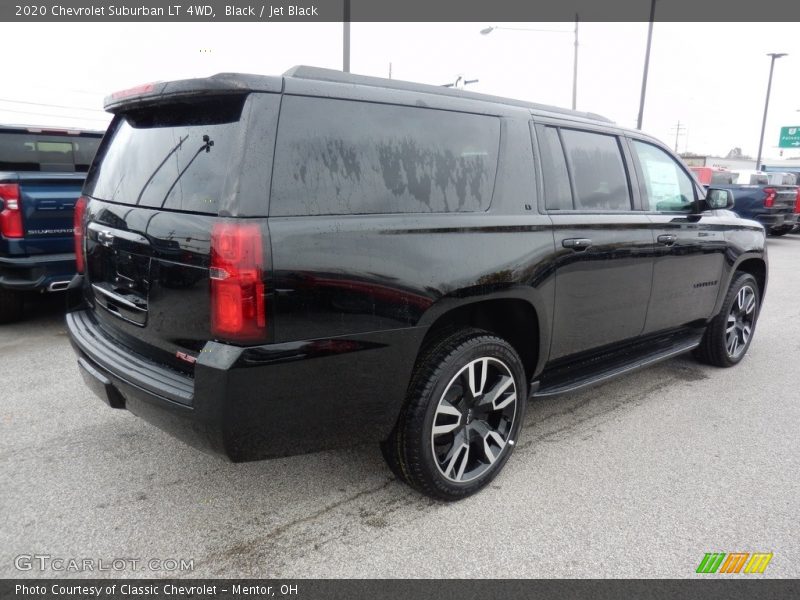 Black / Jet Black 2020 Chevrolet Suburban LT 4WD