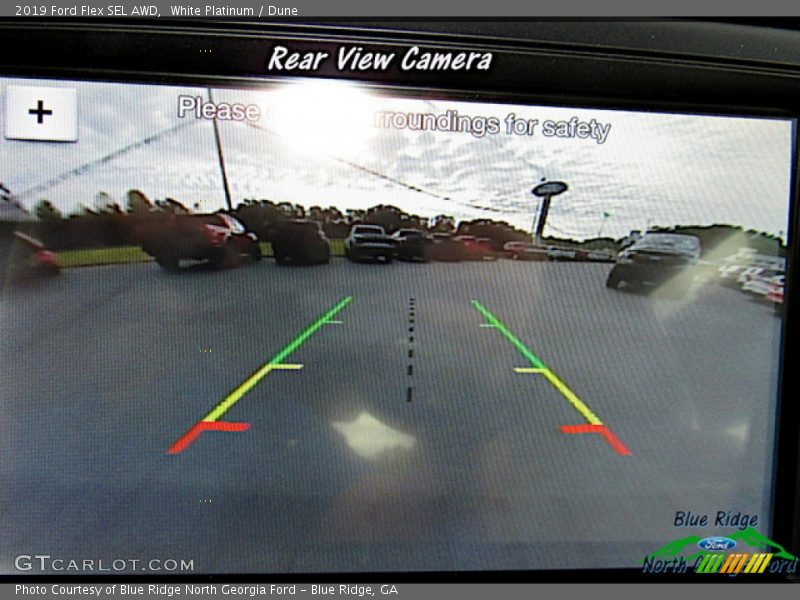 White Platinum / Dune 2019 Ford Flex SEL AWD