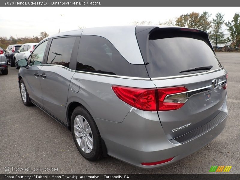 Lunar Silver Metallic / Mocha 2020 Honda Odyssey LX