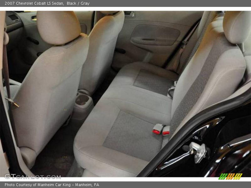Black / Gray 2007 Chevrolet Cobalt LS Sedan