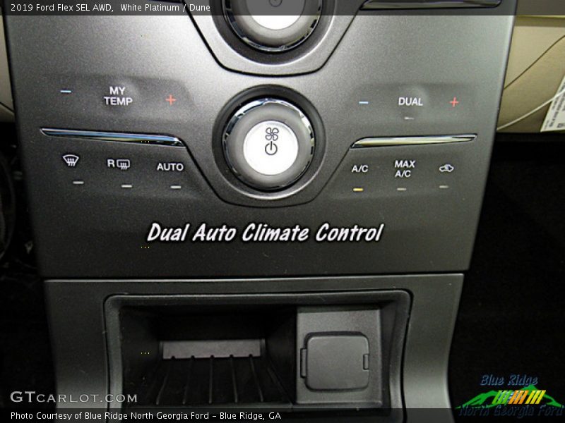 White Platinum / Dune 2019 Ford Flex SEL AWD