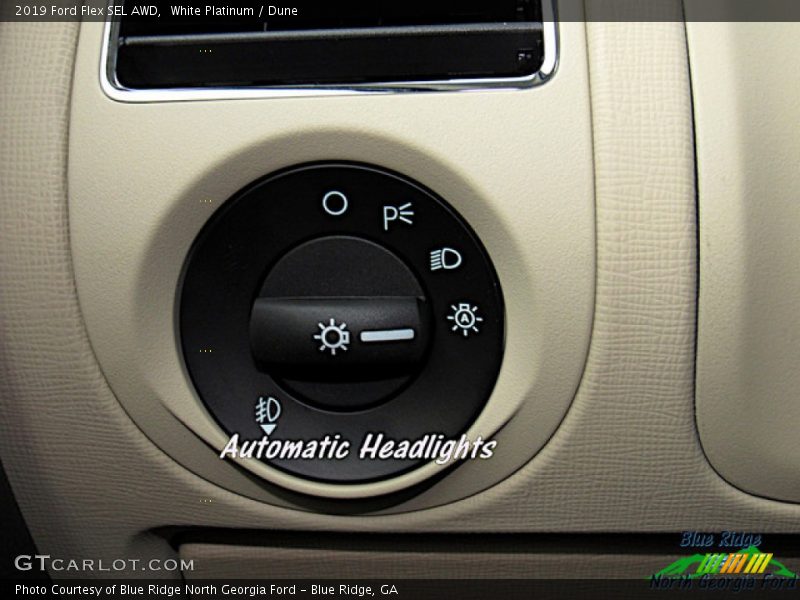 White Platinum / Dune 2019 Ford Flex SEL AWD