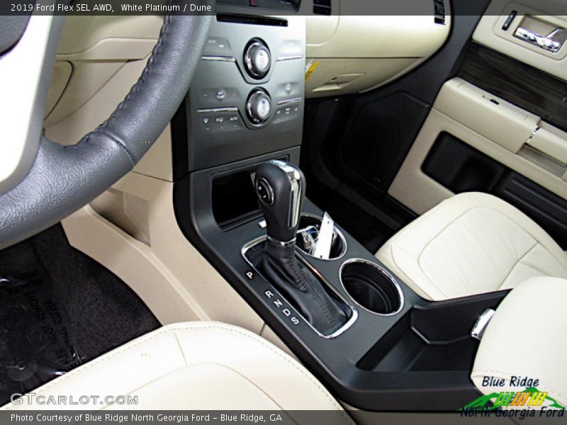White Platinum / Dune 2019 Ford Flex SEL AWD
