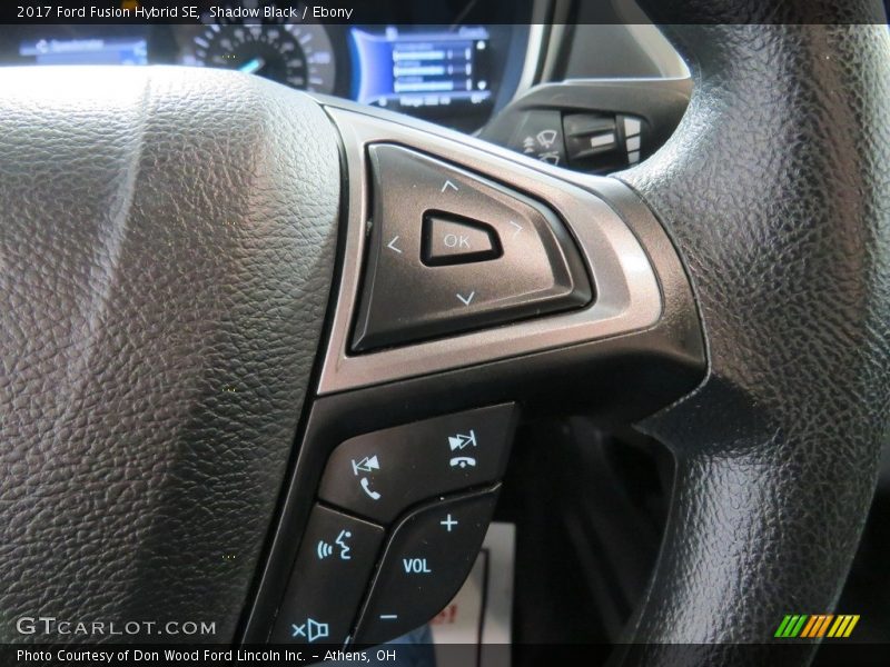 Shadow Black / Ebony 2017 Ford Fusion Hybrid SE